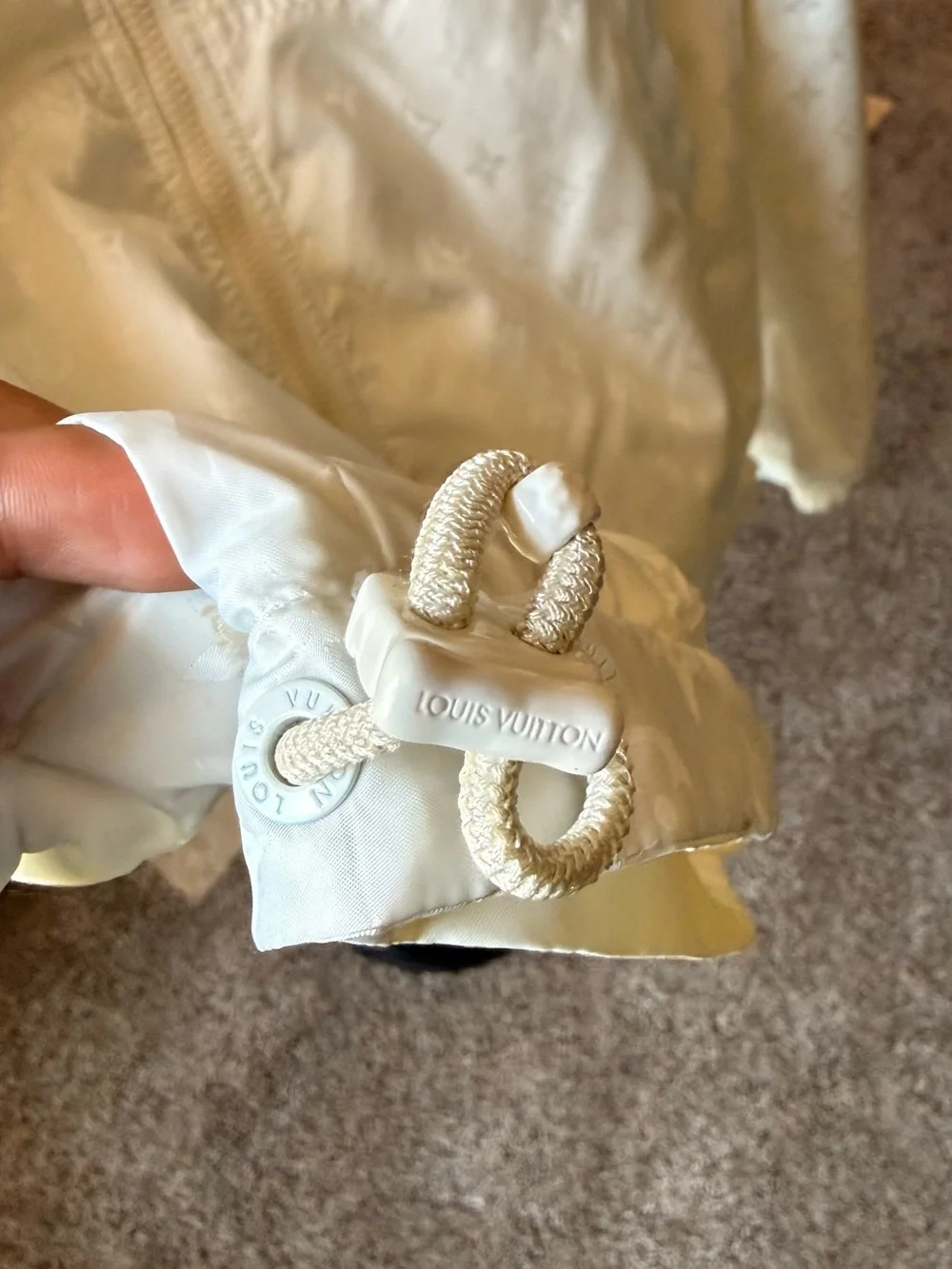 Louis Vuitton lightweight hooded